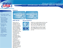 Tablet Screenshot of dialupusa.com